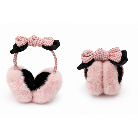 Ушанки от норка Pink Mink