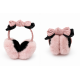 Ушанки от норка Pink Mink