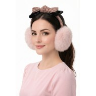 Ушанки от норка Pink Mink