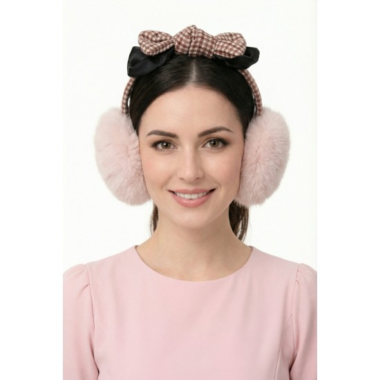 Ушанки от норка Pink Mink